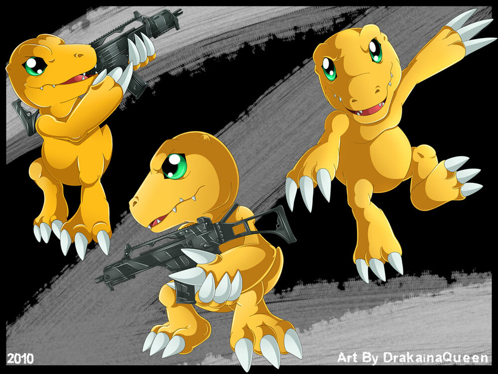 Agumon__Commission_by_DrakainaQueen.jpg